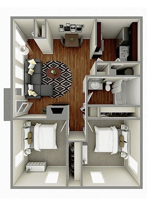 The Maple Floor Plan at Governor's Park, Fort Collins